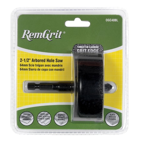 Disston Disston RemGrit 2-1/2 in. Carbide Grit Hole Saw 1 pc E0104584